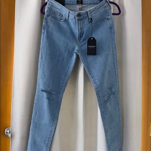 Jeans, Just Black size 28” skinny Scissor cut